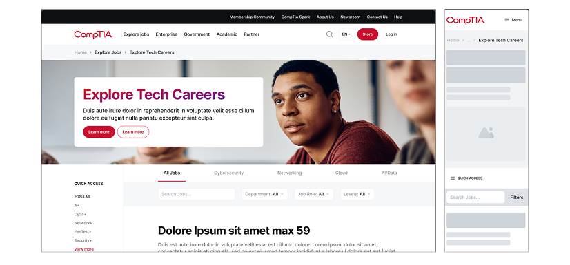 CompTIA outcome